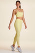 Alala | Crop Vamp Tight in Buttercup